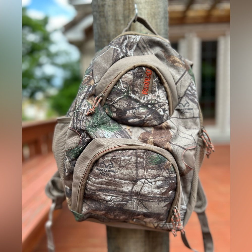 RedHead H2O Camouflage Outdoor Backpack EUC